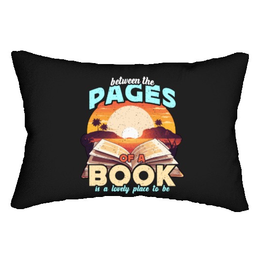 Literature Teacher Between The Pages Of Instructor Lumbar Pillows