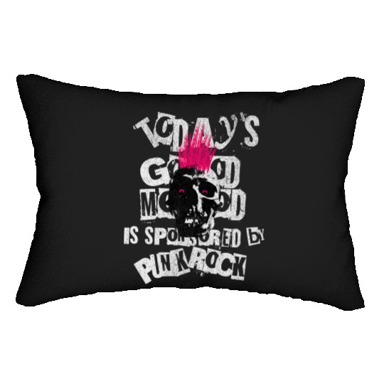 Vintage Punk Rock Premium Lumbar Pillows
