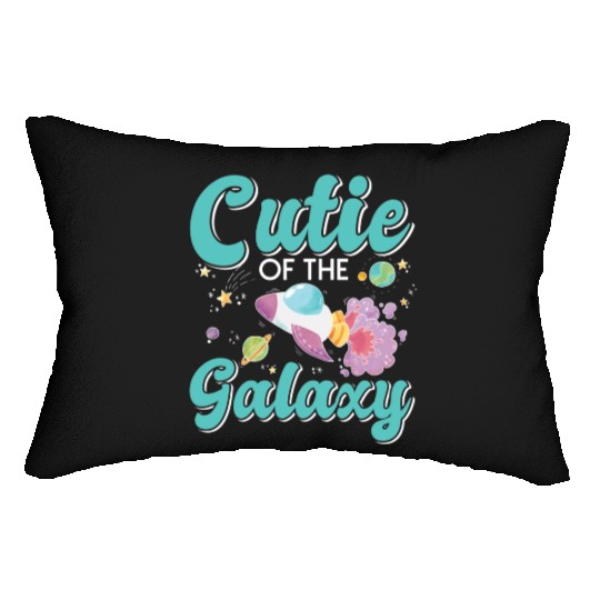 Galactically Sweet: "Cutie Of The Galaxy" Girls, Lumbar Pillows