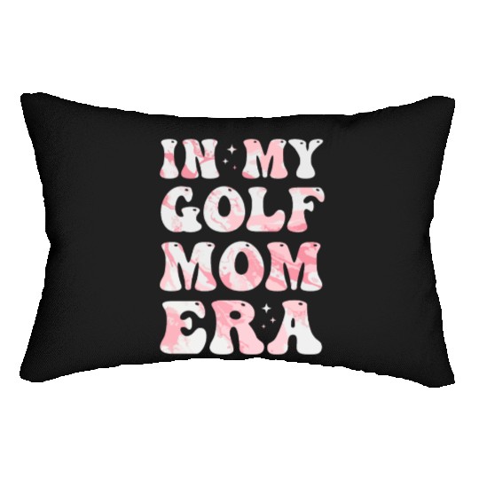 In My Golf Mom Era Colorful Golf Mom Lumbar Pillows