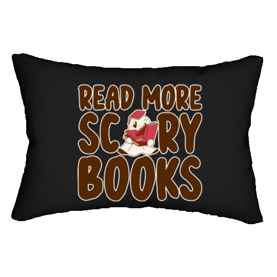 Read More Scary Books 2 Lumbar Pillows