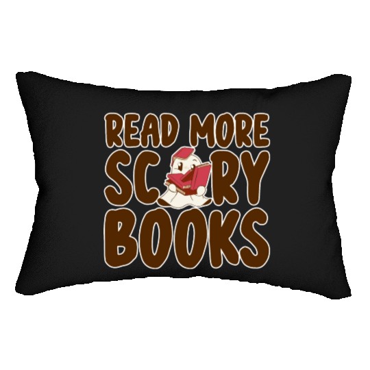 Read More Scary Books 2 Lumbar Pillows