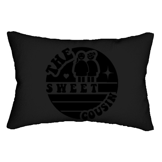 sweet cousin, cousin Lumbar Pillows