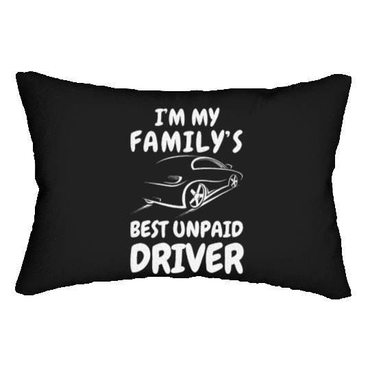 Car Guy Auto Racing Mechanic Saying Outfit Lumbar Pillows
