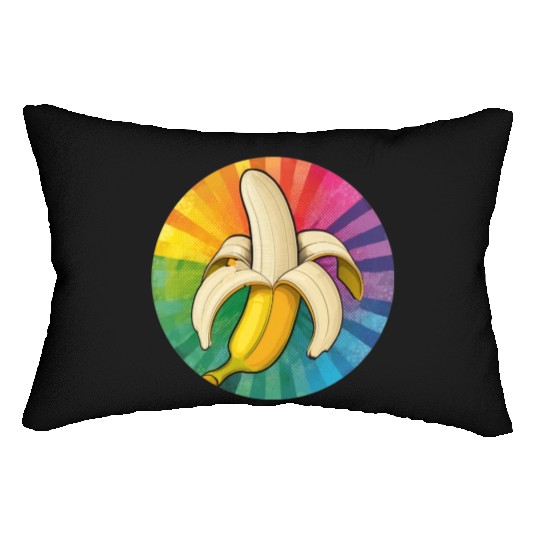 LGBTQ Banana Lumbar Pillows