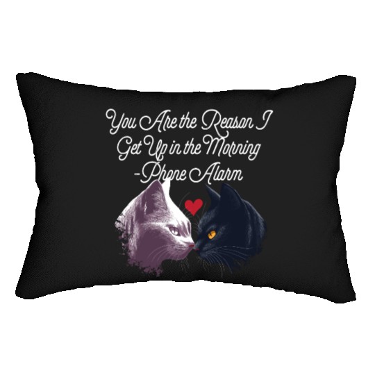 You Get Me Up Daily Funny Valentines Day Humor Lumbar Pillows