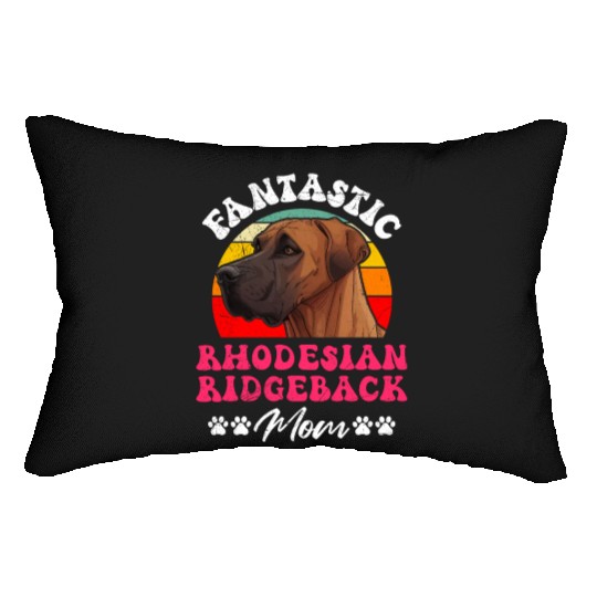 Ridgeback FANTASTIC RHODESIAN RIDGEBACK MOM Lumbar Pillows