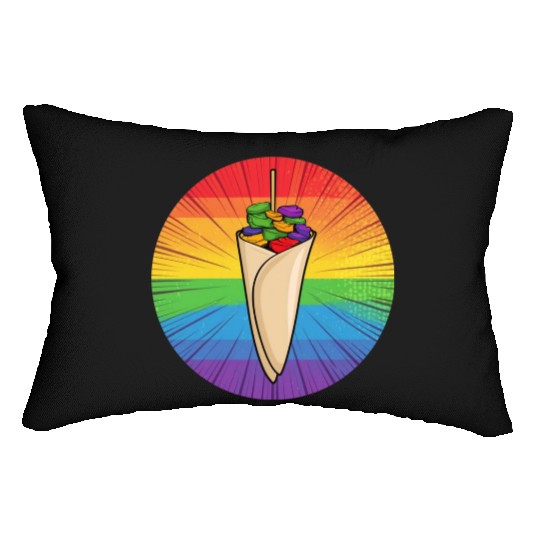 LGBTQ Kebab Lumbar Pillows