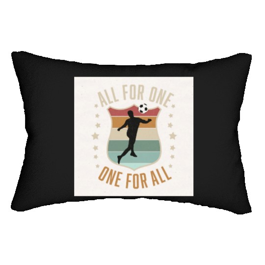Soccer Team Spirit Lumbar Pillows