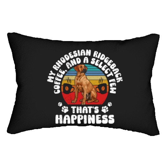 Vintage MY RHODESIAN RIDGEBACK COFFEE AND Lumbar Pillows