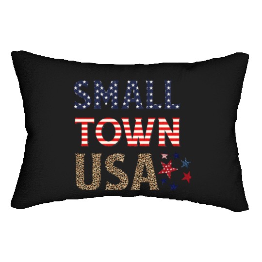 SMALL TOWN USA Lumbar Pillows