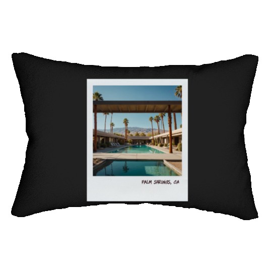 Mono Enterprises "Travels" Palm Springs #4 Lumbar Pillows