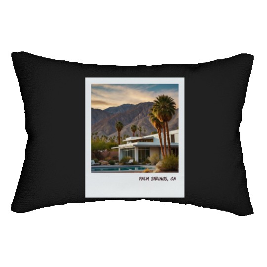 Mono Enterprises "Travels" Palm Springs #5 Lumbar Pillows