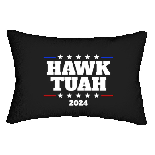 Hawk Tuah 2024 Elect Hawk Tuah Lumbar Pillows