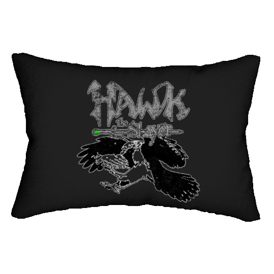 Hawk the Slayer Lumbar Pillows