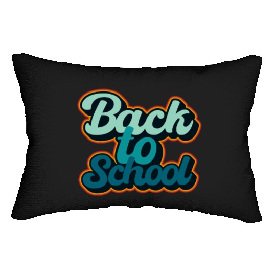 Back to school kids or teacher appreciation gift Lumbar Pillows