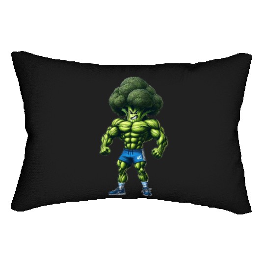 Green Fury Lumbar Pillows