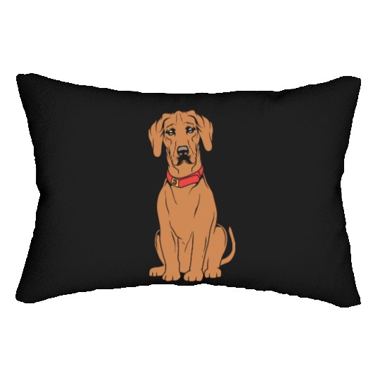 Dog Puppy Pet Rhodesian Ridgeback Lumbar Pillows