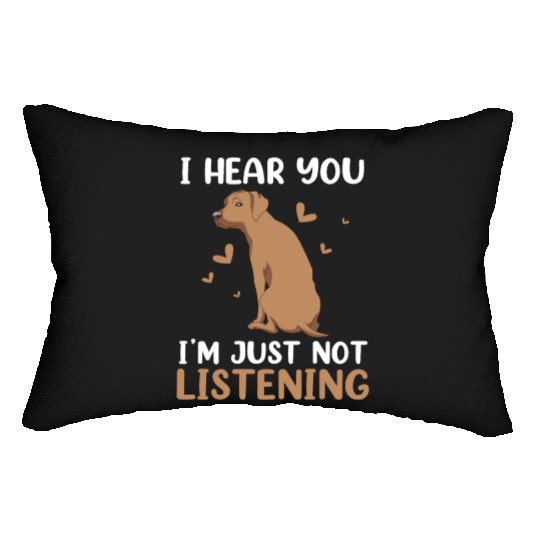 Rhodesian Ridgeback Dog Lover Dog Owner Lumbar Pillows