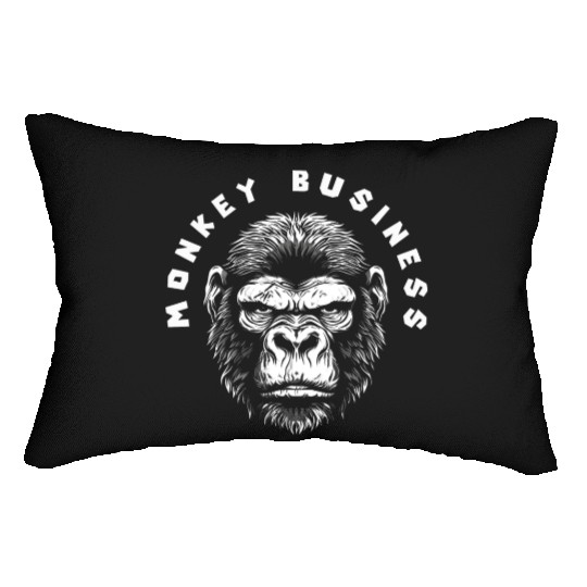 Monkey Business Gorilla Lumbar Pillows