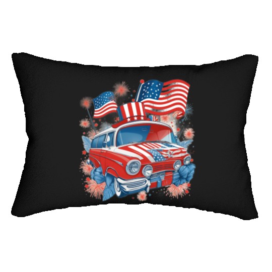 Land of the Free Lumbar Pillows