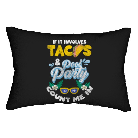 Swimming Pool Summer Lumbar Pillows