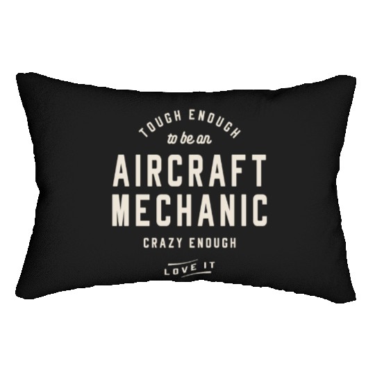 Aircraft Mechanic Job Occupation Lumbar Pillows