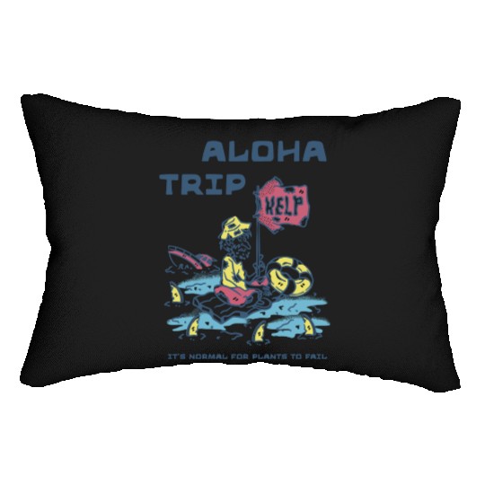 Aloha Trip Tropical Vacation Design Lumbar Pillows