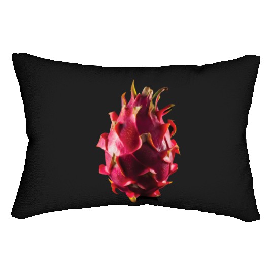 Dragon Fruit Realistic Lumbar Pillows