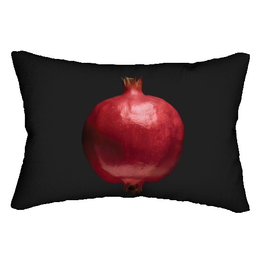 Pomegranate Realistic Lumbar Pillows