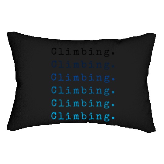 Classic climbing Lumbar Pillows bouldering vintage retro