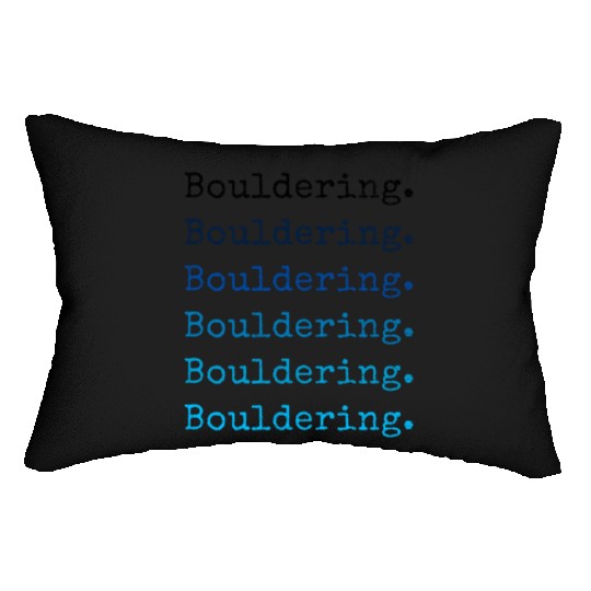 Classic bouldering Lumbar Pillows climbing vintage retro