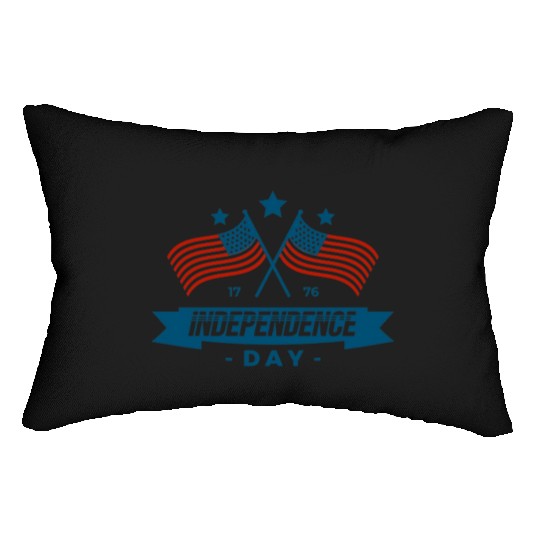 Independence day Lumbar Pillows