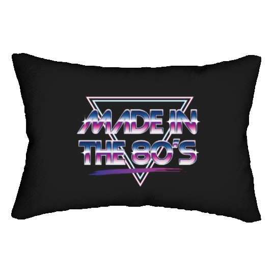 Made In The 80s Lumbar Pillows