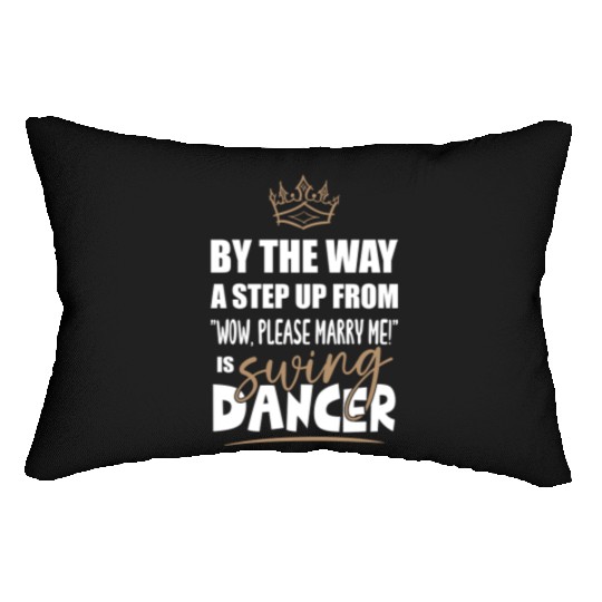 Swing Dancer Dance Teacher is the most attractive Lumbar Pillows