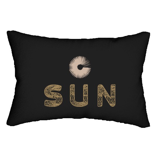 sun Lumbar Pillows, Sun Lumbar Pillows, Lumbar Pillows, Celestial, Vintage