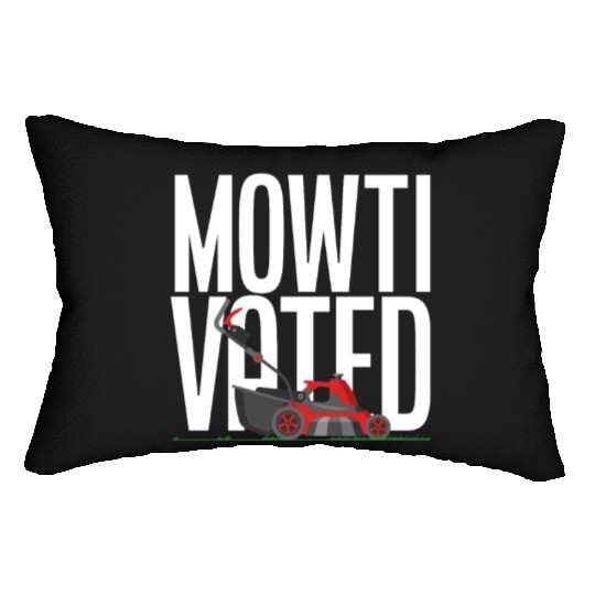 Landscaper Gardener Lawn Mowing Pun Lumbar Pillows