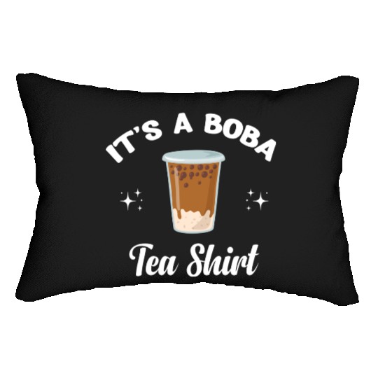 It's A Boba Tea Lumbar Pillows Bubble Japan K-pop Korean