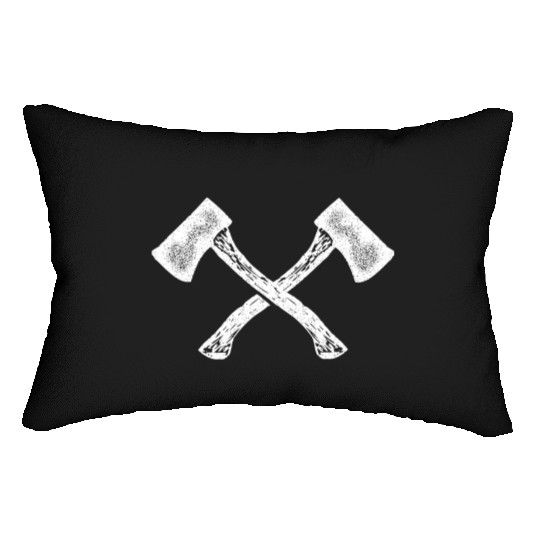 Axe Thin Red Line US Flag Cool Firefighter USA Lumbar Pillows