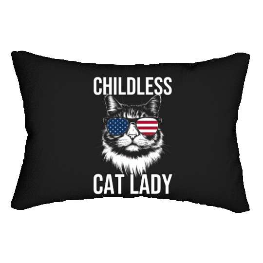 Childless Cat Lady Lumbar Pillows