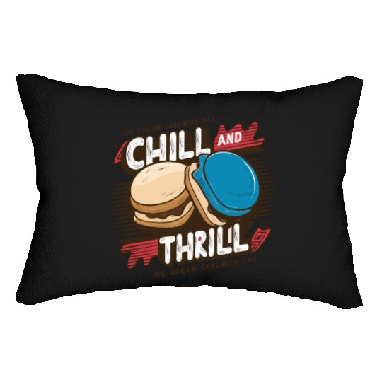Ice Cream Chill Lumbar Pillows