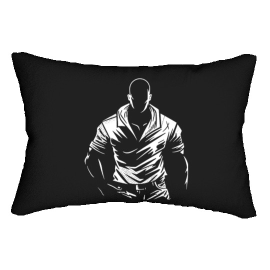 Combat Casual | White Lumbar Pillows
