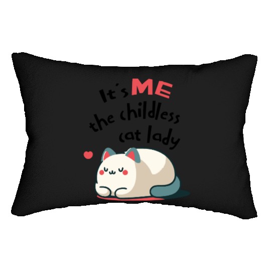 It's Me the Childless Cat Lady 2024 President Lumbar Pillows