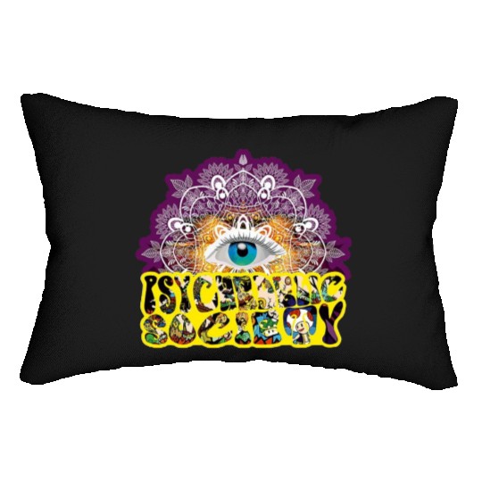 Psychedelic Society Lumbar Pillows