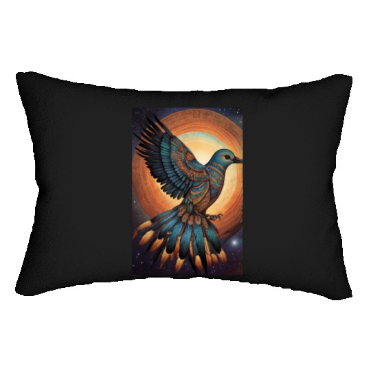 The Bird of Paradise Lumbar Pillows