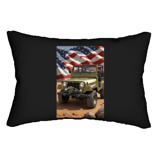 Jeep US Lumbar Pillows