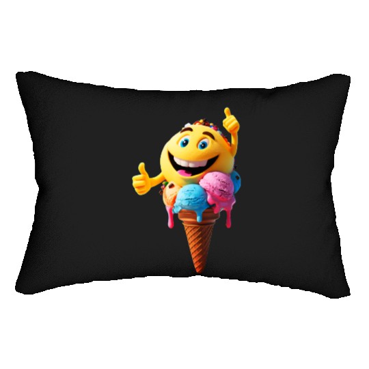 Ice Cream Yes We Can Gift For Ice Cream Lovers Lumbar Pillows