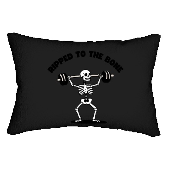 Ripped to the Bone Lumbar Pillows