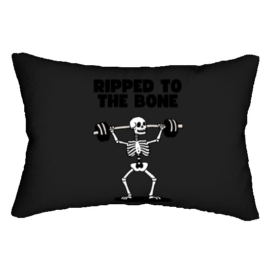Ripped to the Bone Lumbar Pillows