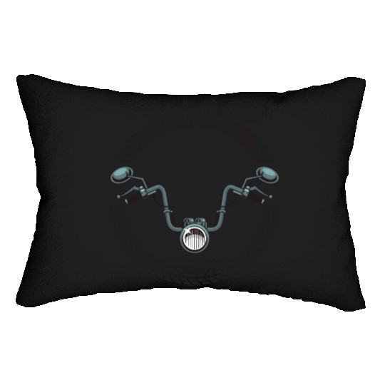 Classic Motorcycle Handlebar Lumbar Pillows